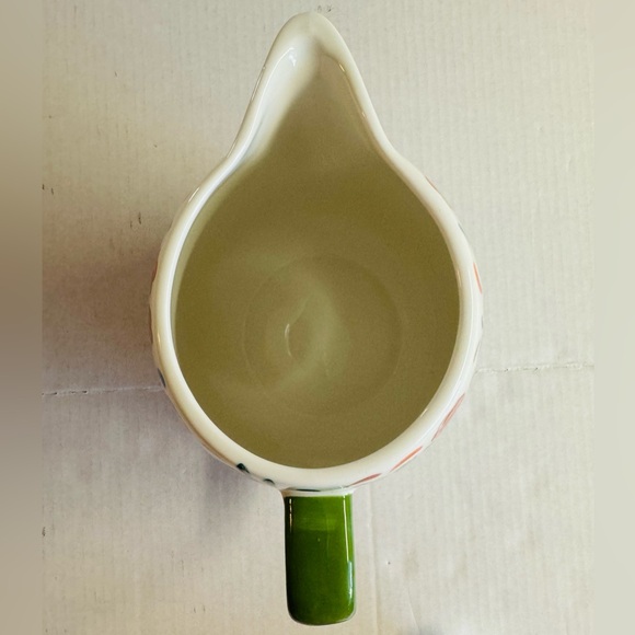 Potter’s Studio-colorful floral stoneware pitcher/vase.No chips or cracks. - Picture 5 of 8